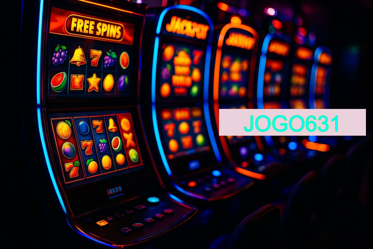Diversos jogos de caça-níqueis